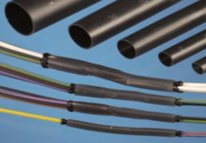 Heat shrink tubing with adhesive