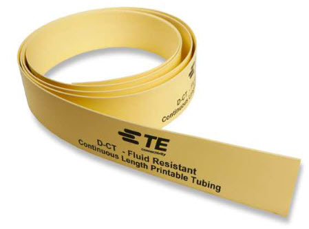 Identification heat shrink sleeves D CT continous tube Raytronics AG