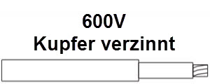 Litzen und Kabel 44A0111 600V verzinnt