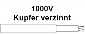 Litzen und Kabel 44A0211 1000V verzinnt