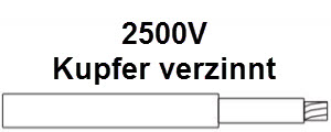 Litzen und Kabel 44A0311 2500V verzinnt