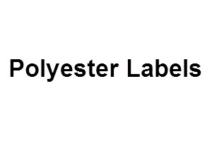 Polyester labels