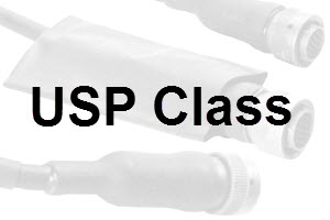 USP Class approved heat shrink tubes