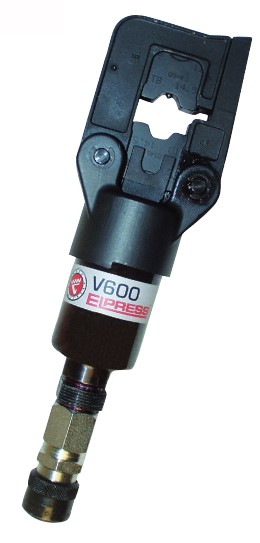 V600 Crimpwerkzeug fuer Kabelschuhe und Stossverbinder