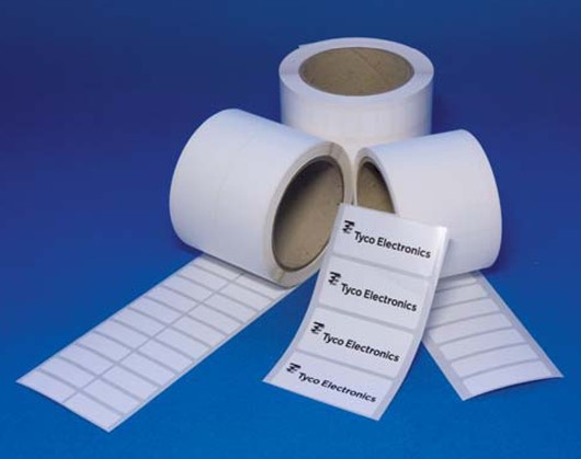 etiquettes EET en polyester blanc raytronics